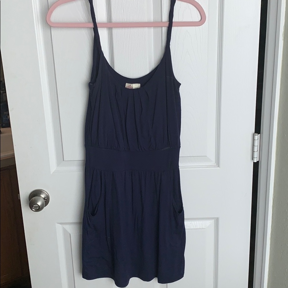 Navy Mini Dress